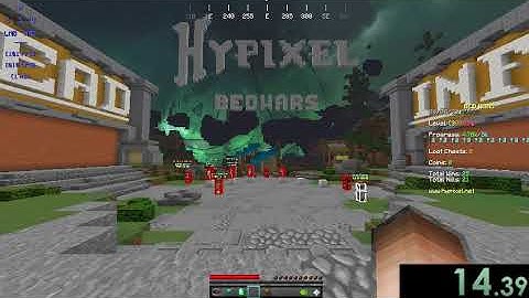 [WR] Hypixel YouTube Rank Speedrun 1:01.06