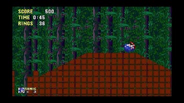 Misty Woods zone (classic sonic simulator) (WIP)