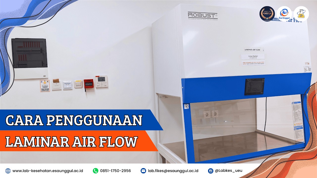 Cara Penggunaan Laminar Air Flow (Robust) - YouTube