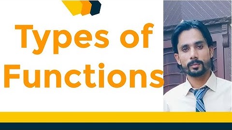 Types of Function 2nd year  Mathematics in urdu/hindi