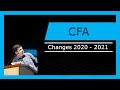 CFA  | Changes 2020-21