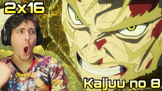 Isao Shinomiya | KAIJUU NO.8 2x16| Reaccion