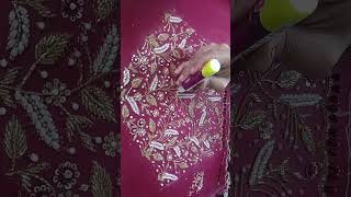 naya pattern ka Jari hand work live video aari Dalhousie Indian dress work