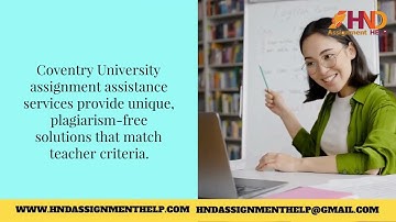 Why Coventry University Assignment Help is Essential for MBA