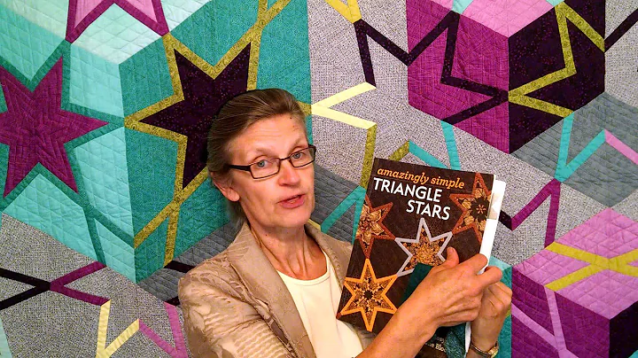 Amazingly Simple Triangle Stars with Barbara Cline