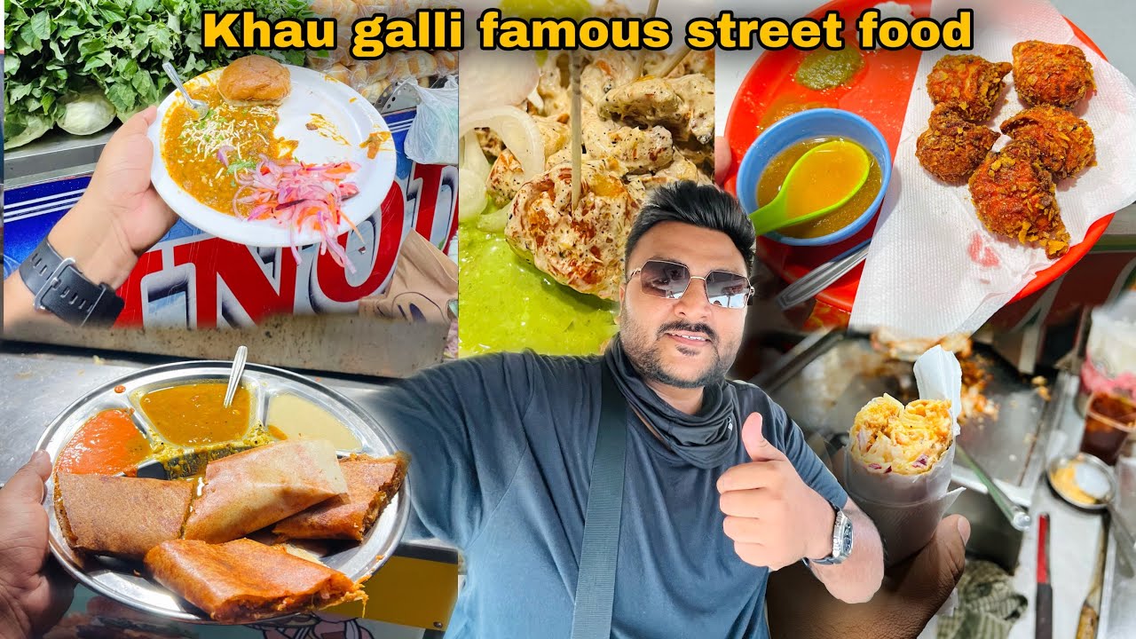Famous KhauGali Street Food Tour Jamshedpur street food Delicious