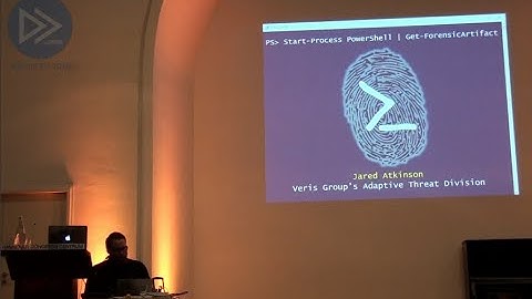 Jared Atkinson: Get-ForensicArtifact