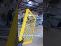 Yellow Stainless Steel Mesh Sample — Custom Finishing & Precision Fabrication #metalfabrication