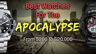 Top Watches for the Apocalypse Watches That Could Survive the End of the World Rolex, Seiko, CASIO +