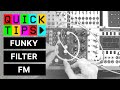 Quick Tips : Self Resonating Filter Tricks for Complex Oscillator Sounds