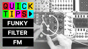 Quick Tips : Self Resonating Filter Tricks for Complex Oscillator Sounds