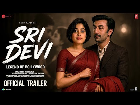 Sridevi Official Trailer Jhanvi Kapoor Ranbir Kapoor Jhanvi Kapoor As Sridevi New Movie