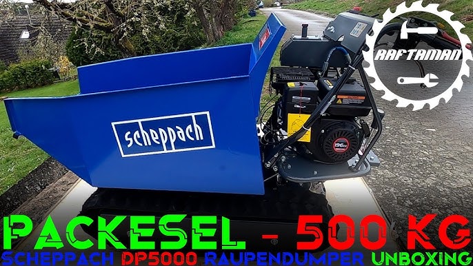 Scheppach Dumper - Benne motorisée thermique DP3000