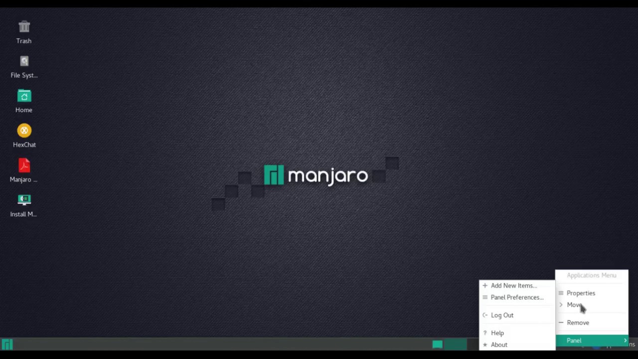Manjaro Linux 17.0 (stable) - xfce - YouTube