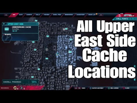 All Upper East Side Cache Locations | Spider-Man Miles Morales