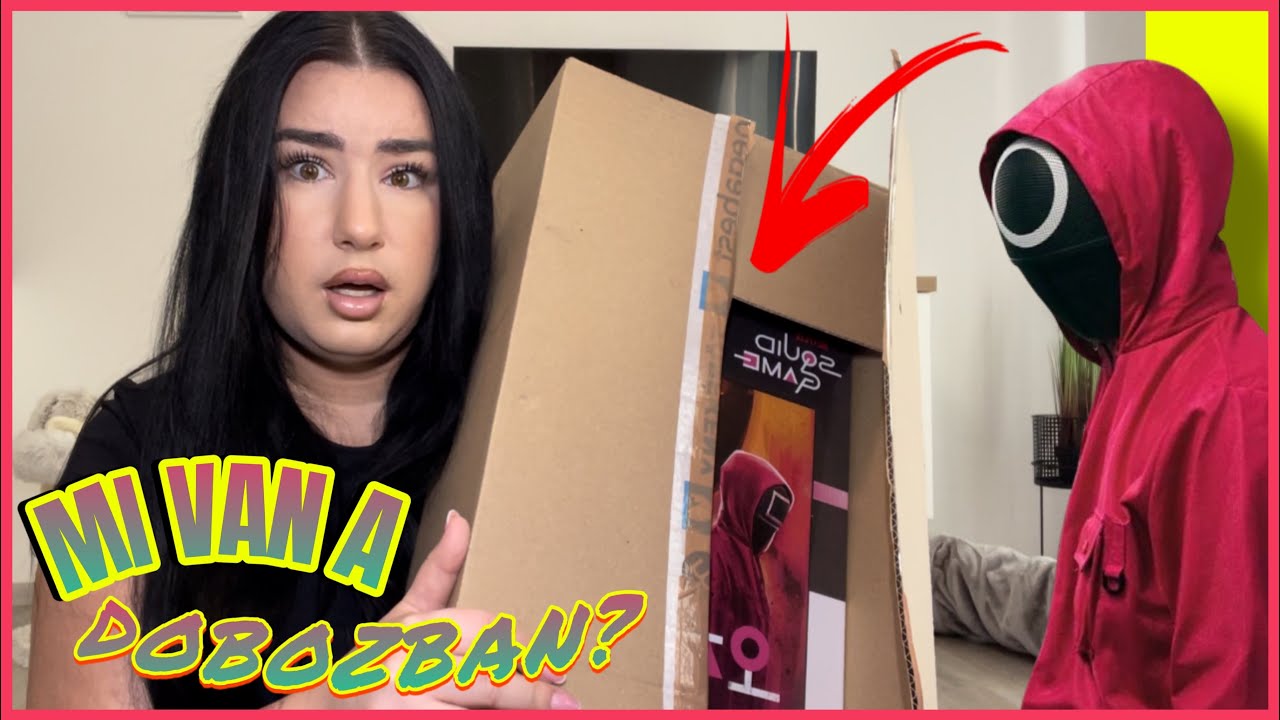 Mégis mi van a *DOBOZBAN*, amit ÉJSZAKA a kertemben találtam?!😱📦