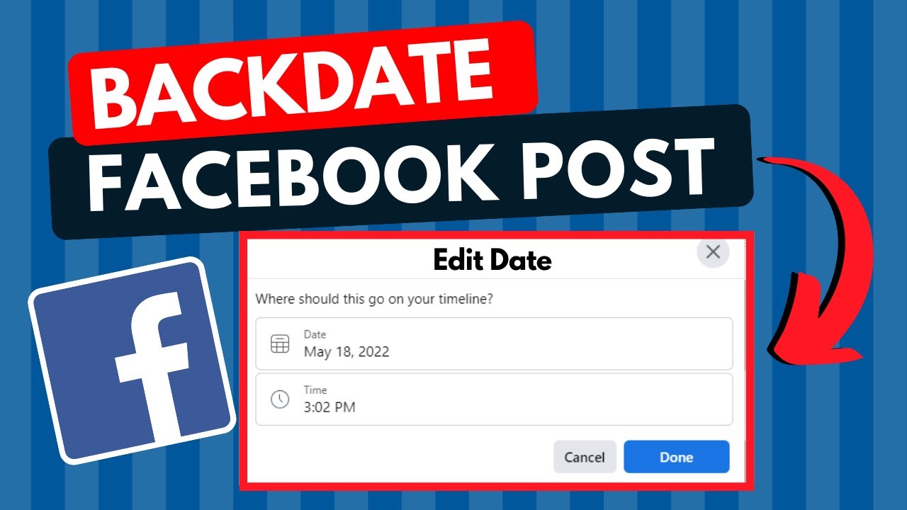 How To Backdate A Facebook Post [2022] - Youtube