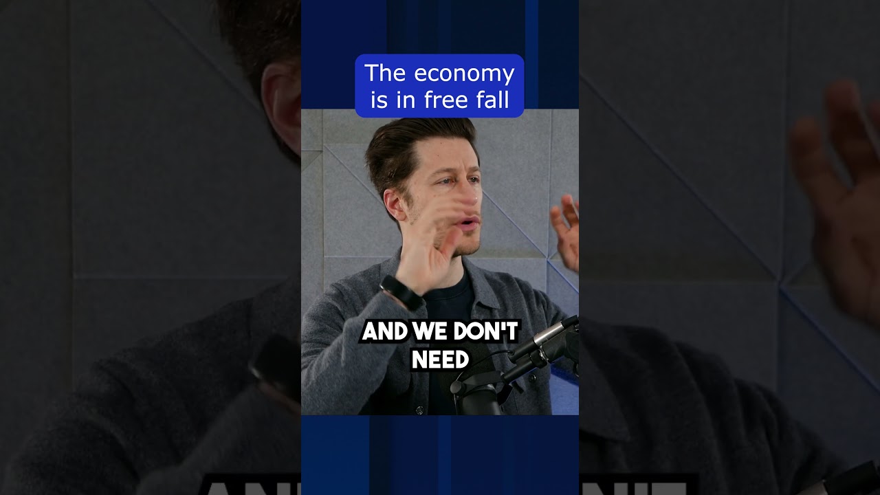 TRUMP RECESSION: Stocks crash, economy cracks, doom spiral #shorts