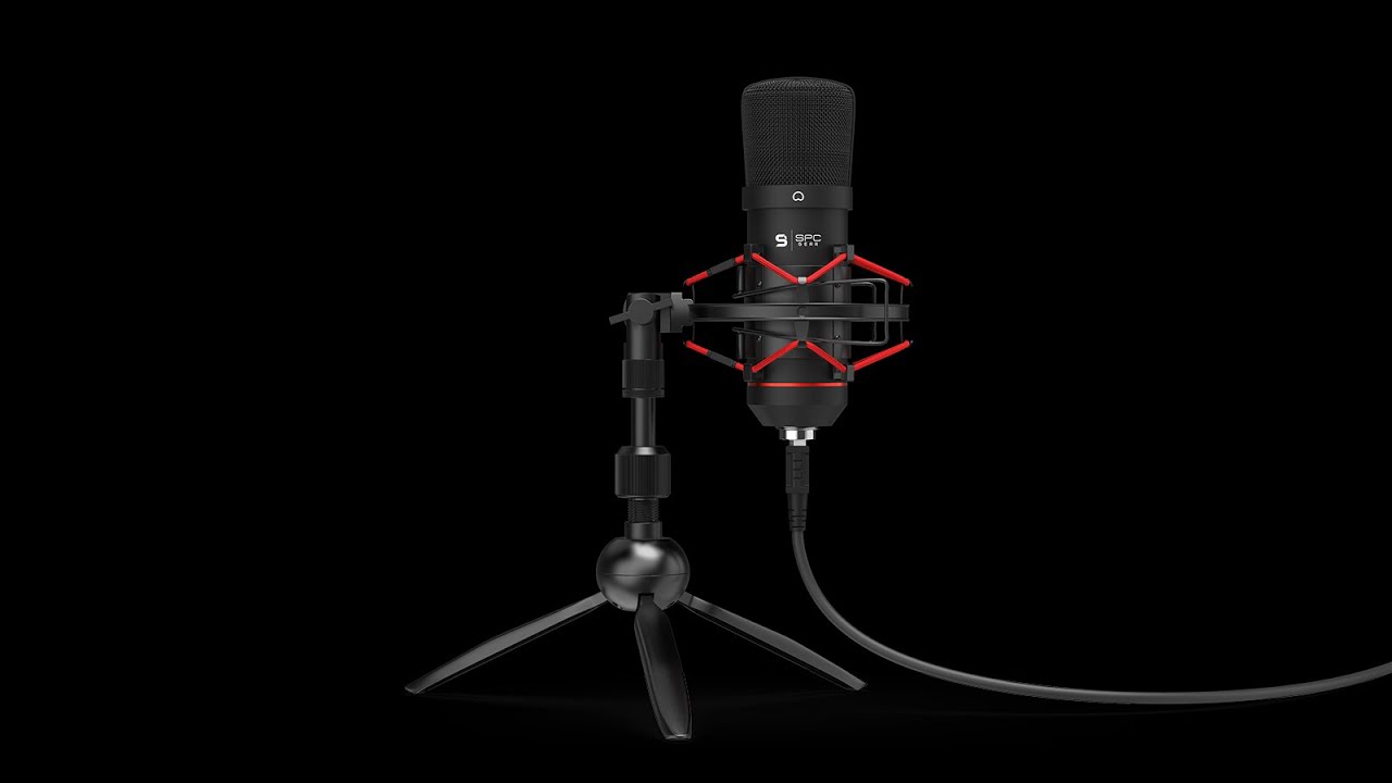SPC gear sm900t Mikrofon unboxing & test