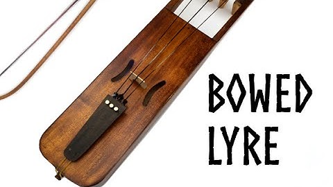 Bowed Lyre/Jouhikko/ 2016 model by Michael J King