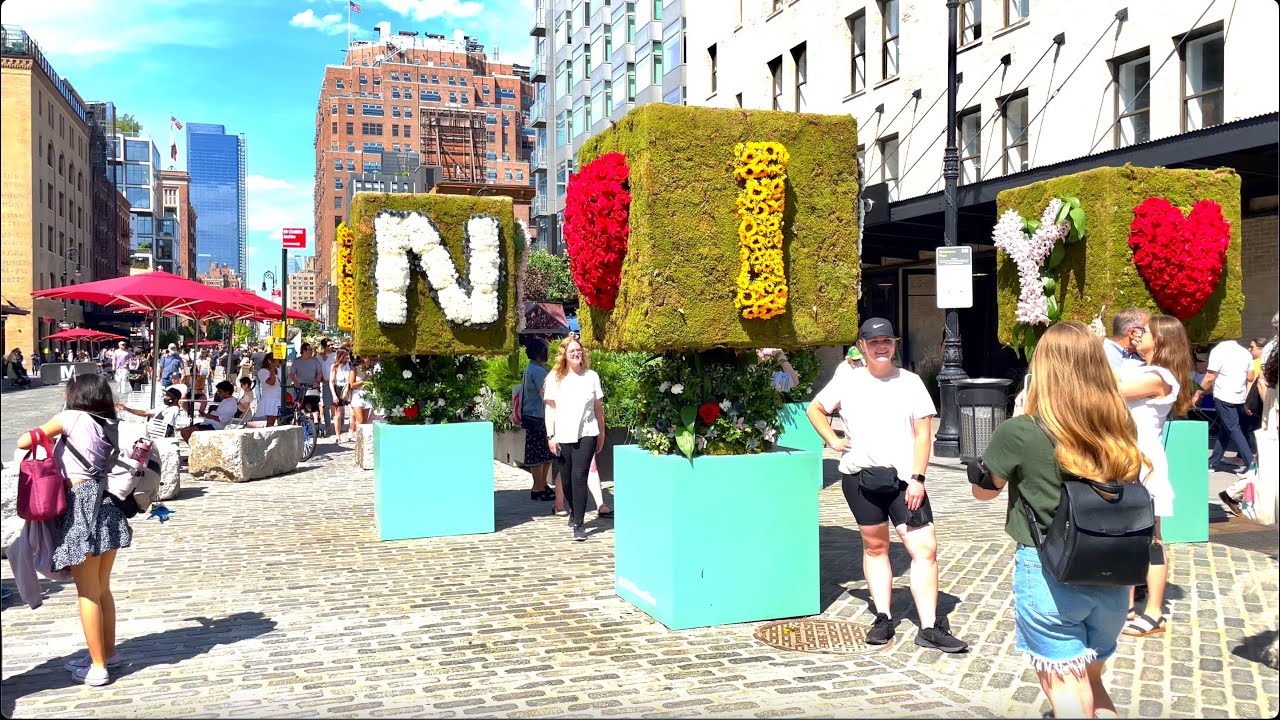 LEAF Flower Festival 2022 Meatpacking District New York City YouTube