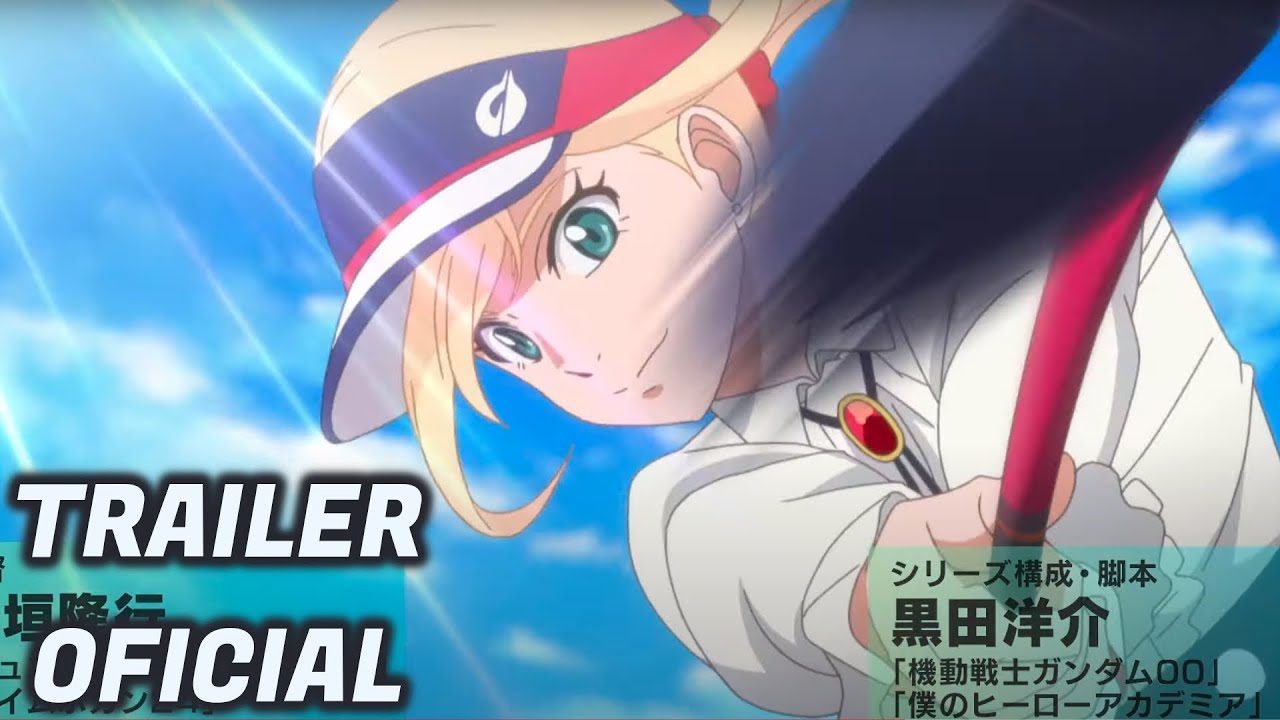 Birdie Wing (trailer 4). Anime estreia em 05 de Abril de 2022 