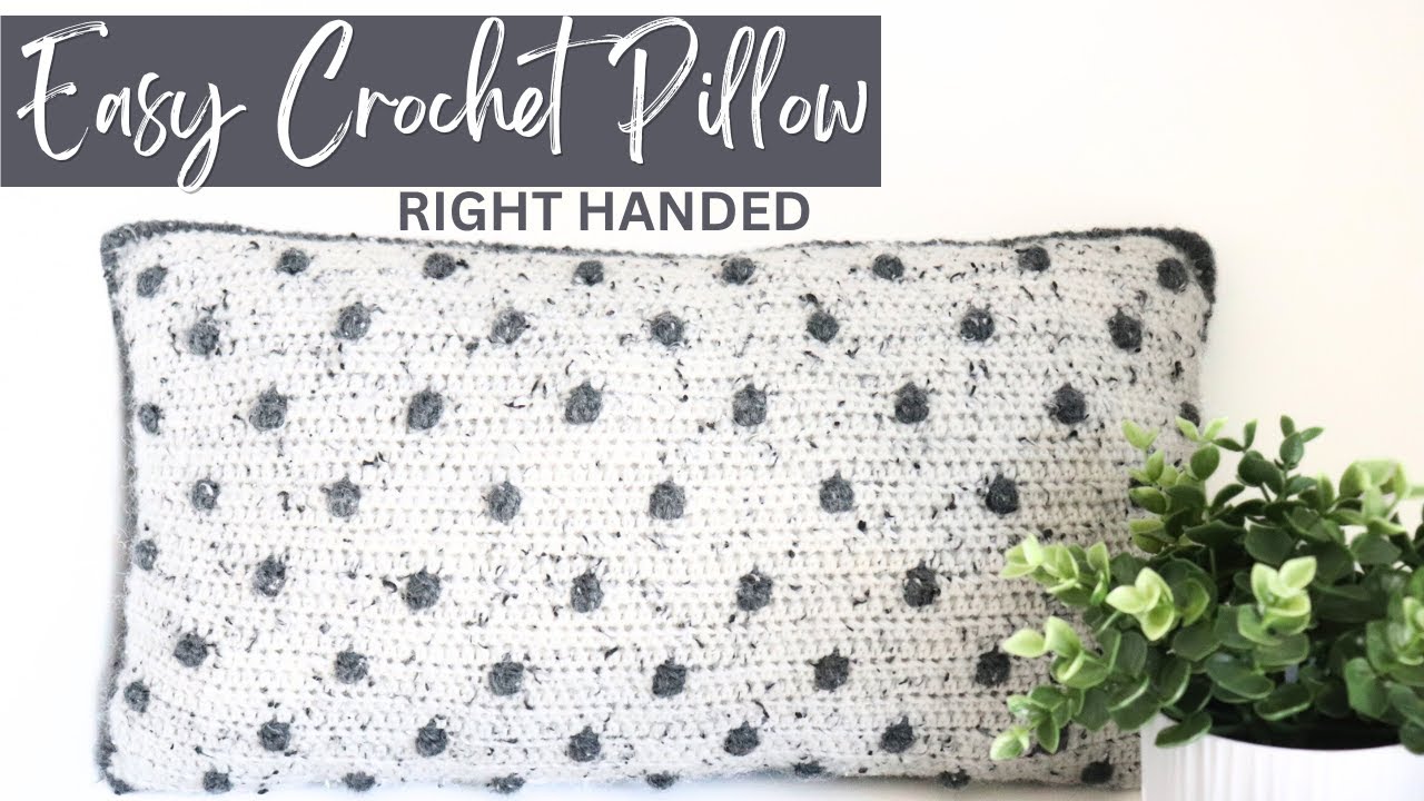 CROCHET PILLOW FREE PATTERN | Crochet Pillow Cover Free Pattern | Free Crochet Pillow Pattern