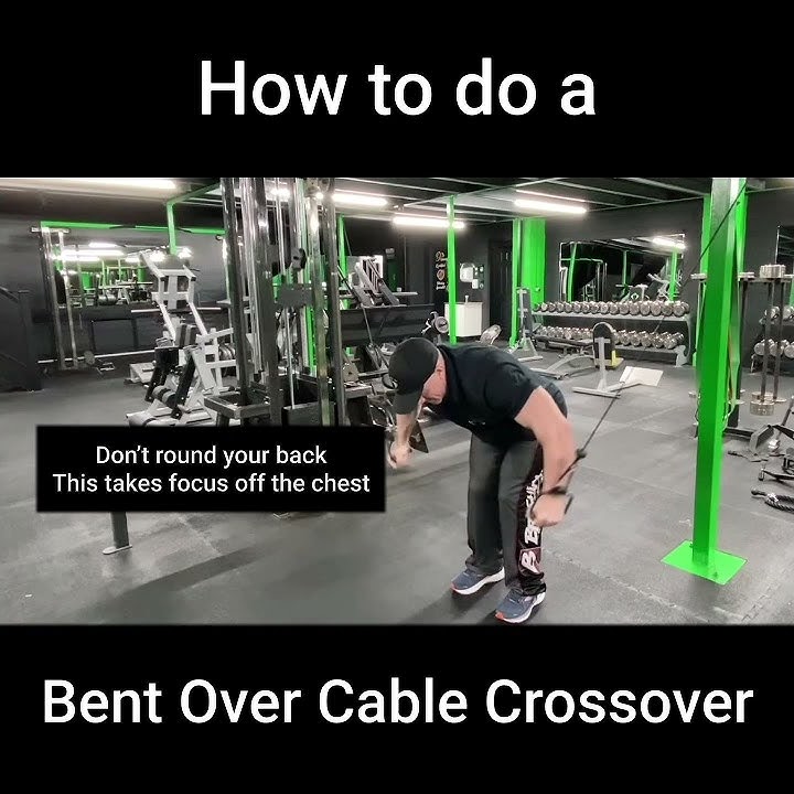 Cable Girl Shows Us – Bent Forward Cable Crossover –