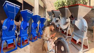 How to Make Wheat grinding machine-Amazing Manufacturing Process of Wheat grinding machine|