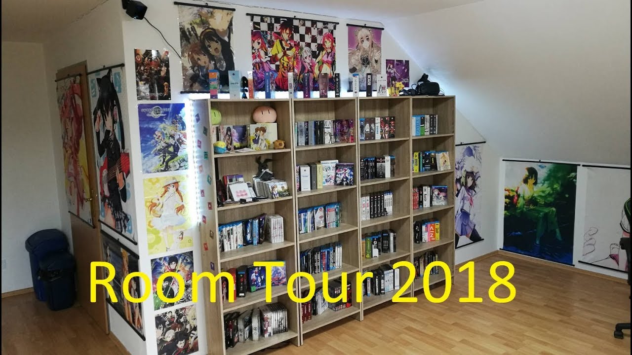 Otaku/Gamer Room Tour 2018 (Anime und Manga Sammlung) - YouTube