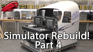 🛩️  Precision Flight Controls Flight Simulator Rebuild Part 4: POWER & PREP FOR MOTION! 🛩️