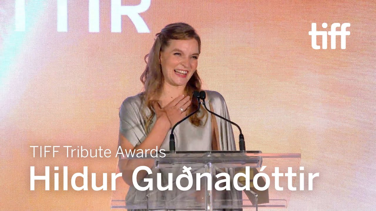 Hildur Guðnadóttir Acceptance Speech | TIFF TRIBUTE AWARDS PRESENTED BY BVLGARI 2022