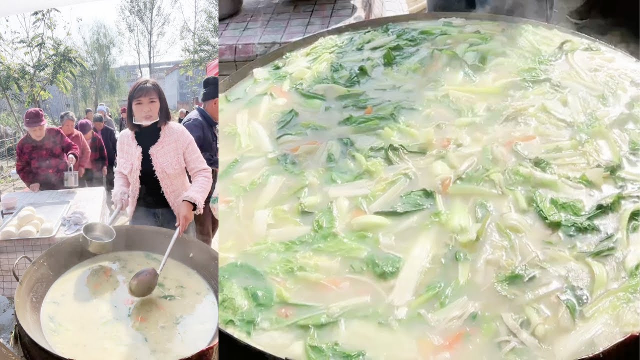 Kind Chinese women 👩‍🍳 deliver heart-warming noodle dinner to rural elderly people❤️🍜
