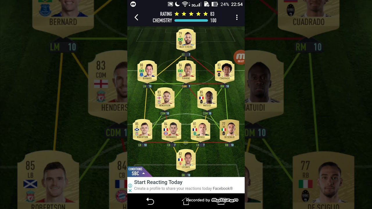 Neymar 12 Hybrid Pacybits 20 SBC