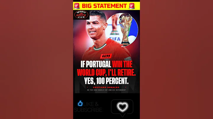 Cristiano Ronaldo's FINAL Promise for World Cup 2026! 🐐🇵🇹 #short #football #ronaldo