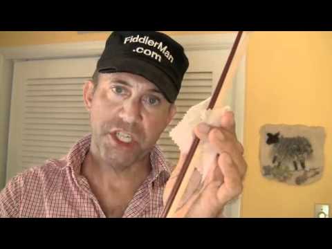 How to rosin a bow