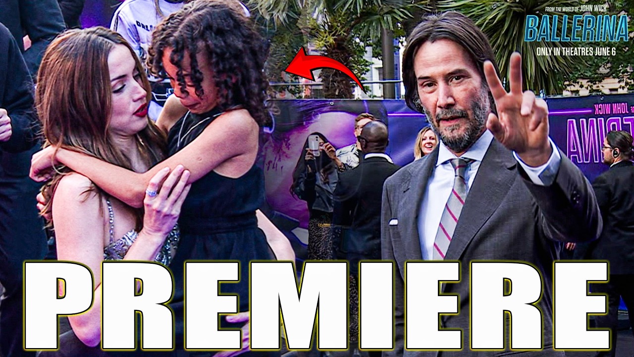 Ballerina Premiere - Ana de Armas & Keanu Reeves Steal the Show!
