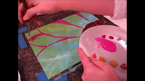 Gerbera Daisy Acrylic Painting Tutorial for Beginners (Part 1) | Free Lesson | How to Paint Daisies