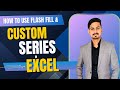 Rising Academy - How to Use Flash Fill in Excel | Make Series Automatically
