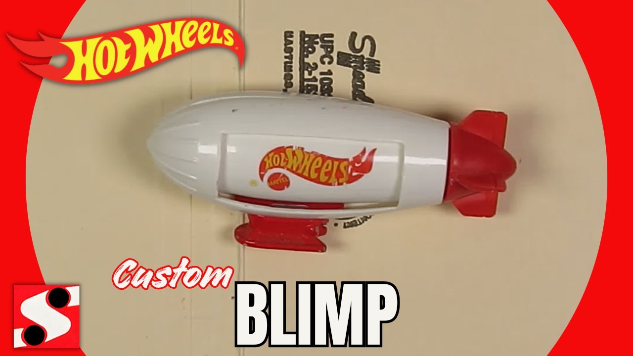Custom Hot Wheels Blimp-Watching Over Winter in the Wasteland 4