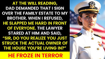 At The Will Reading, Dad Tried To Take My Inheritance—Then The Lawyer Said, “Sir,  She’s Your...”