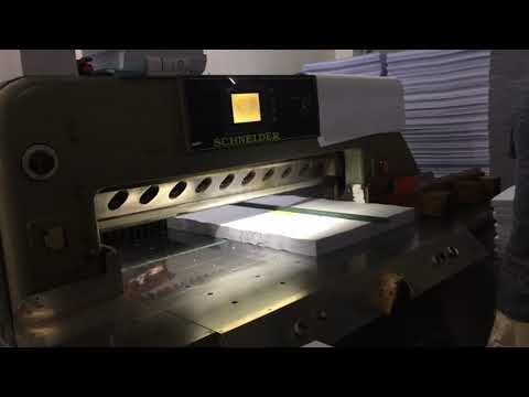Video cắt giấy A0 A1 A2 A3 A4 bằng máy cắt Schneider Electric