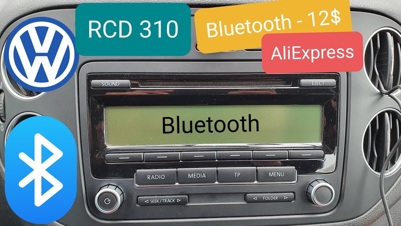 VW RCD 310 - Bluetooth module instal 
