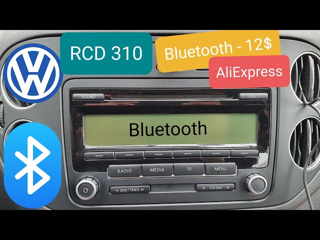 Autoradio RCD 310 Volkswagen Jetta Golf 6 VI Tiguan Touran