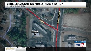 RCSD investigating vehicle fire at Columbia gas station