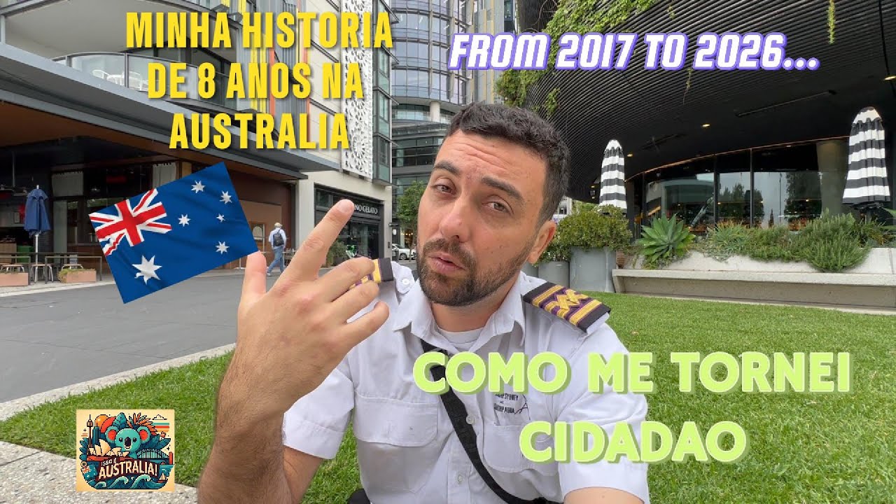 COMO ME TORNEI CIDADÃO AUSTRALIANO 🇦🇺 | 8 Anos na Austrália + Dicas Reais