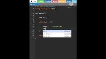 SIMPLE WHILE LOOP IN C++ , #shorts #ytshorts