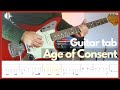 New order  age of consent guitar and bass tabs