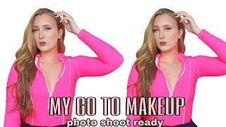 My Go To Photoshoot Ready Makeup Grwm Hannah Garske