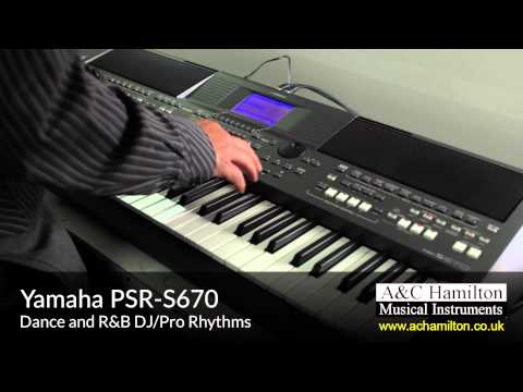 Yamaha Psr-S670 Keyboard - AxC Hamilton